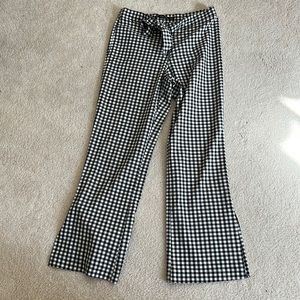 Gingham pants